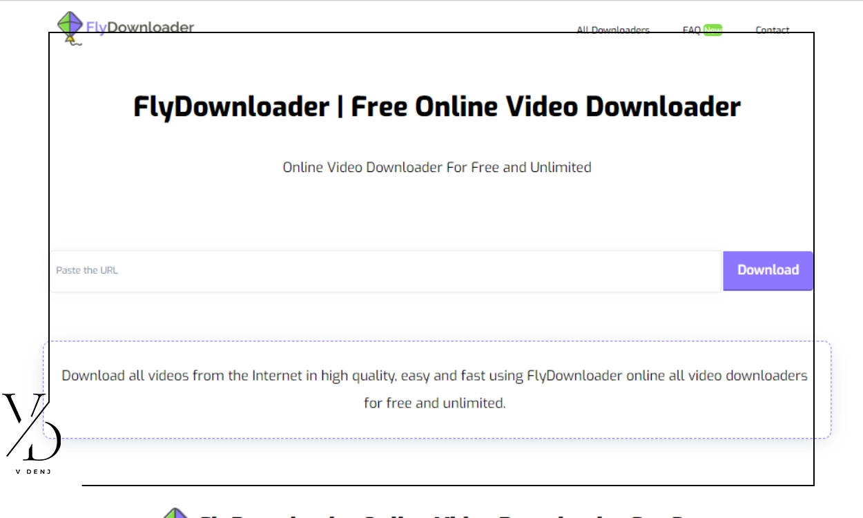 سایت دانلود ویدیو از یوتیوب FlyDownloader