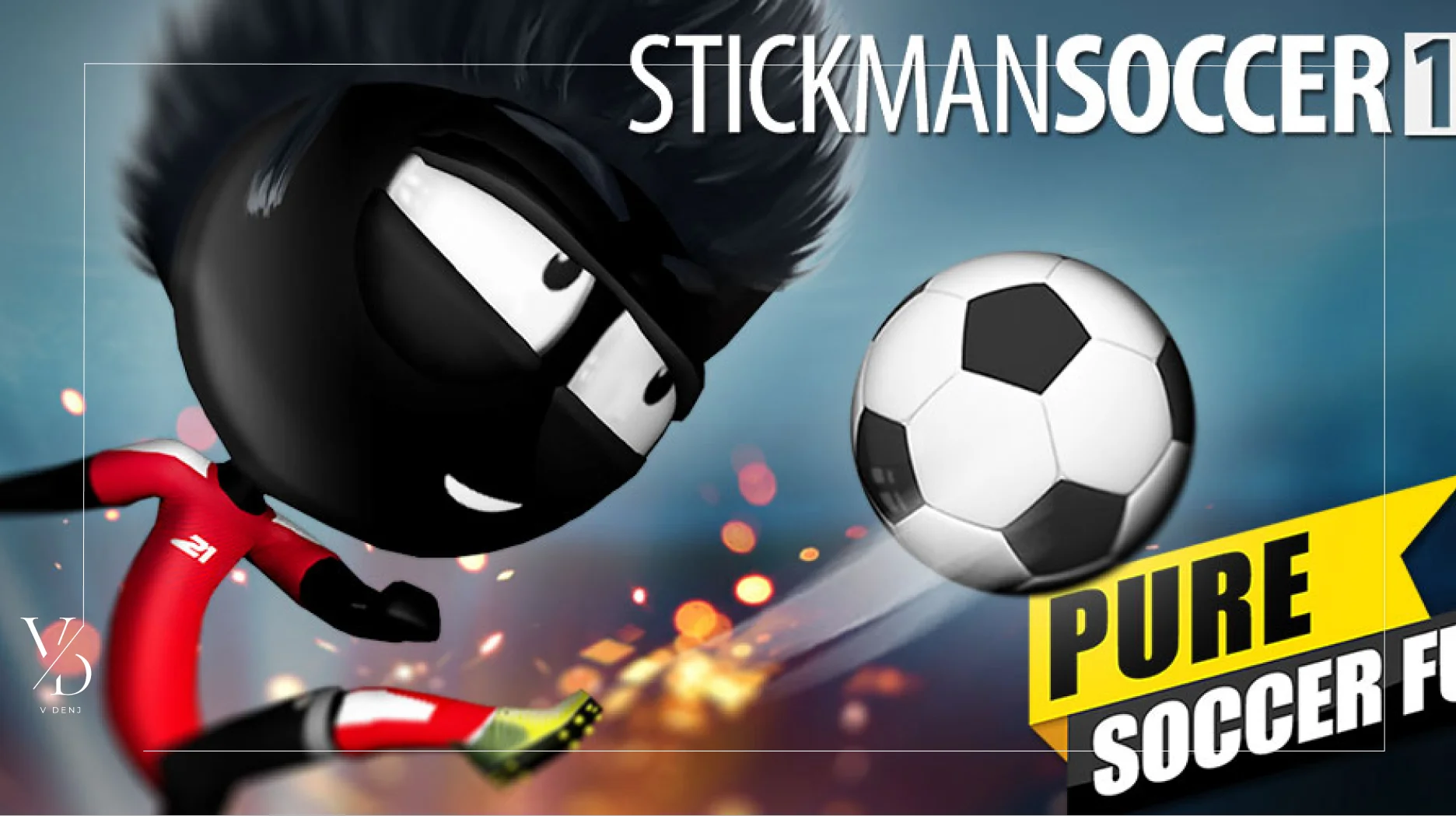  بازی فوتبال Stickman Soccer