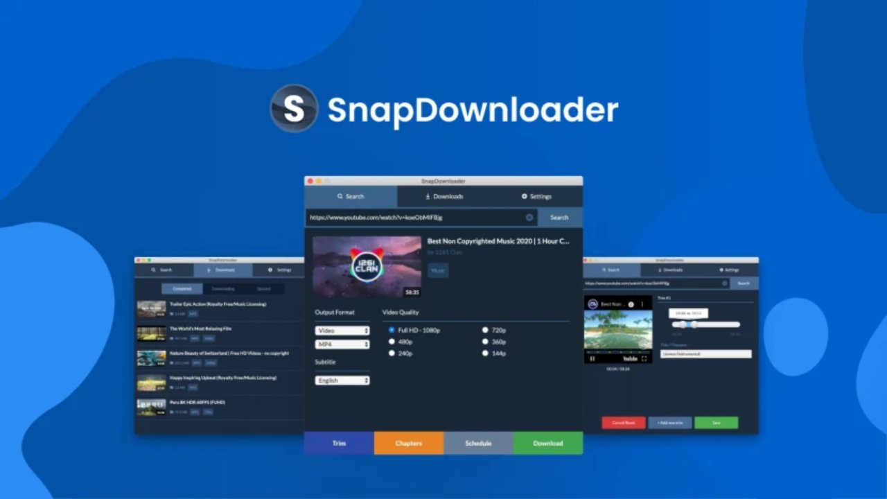 برنامه SnapDownloader