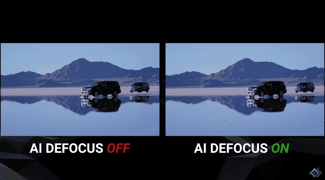 چگونگی کارکرد AI Defocus