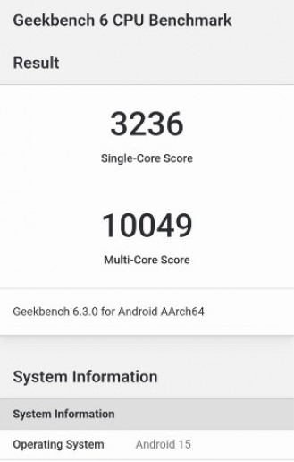 OnePlus 13 with Snapdragon 8 Gen 4 on Geekbench